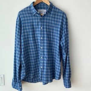 MEN’S FRANK & EILEEN Flannel Button Down Paul Shirt XL